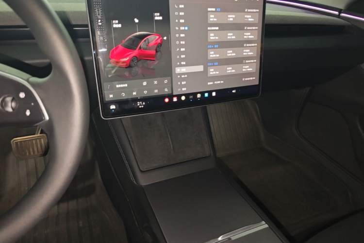 Used Tesla Model 3 2023 Rear-Wheel-Drive Version Audio And AC Panel