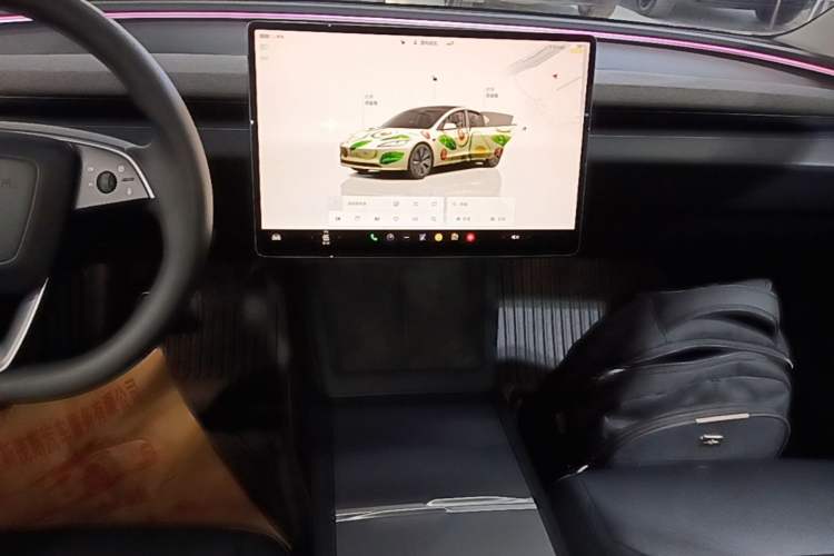 Used Tesla Model 3 2023 Rear-Wheel-Drive Version Audio And AC Panel