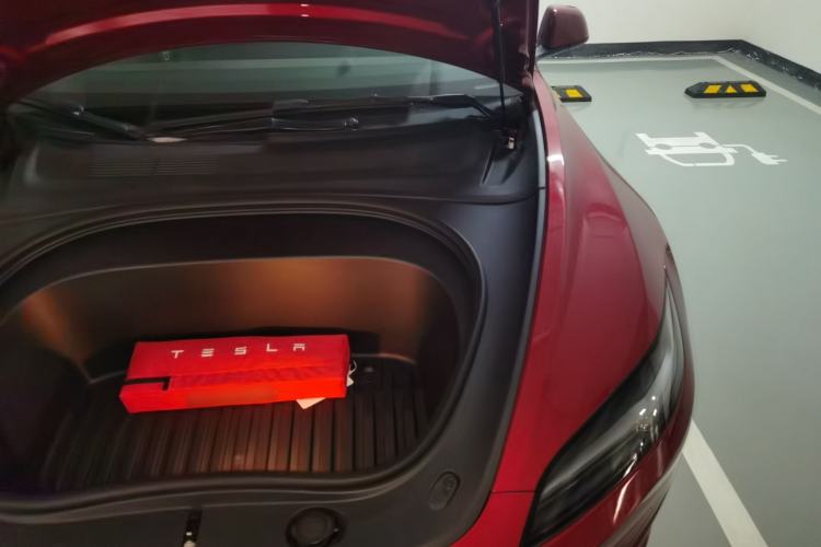 Used Tesla Model 3 2023 Long-Range All-Wheel-Drive Version Engine Bay Left