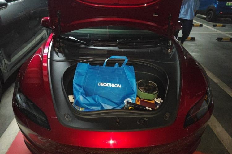 Used Tesla Model 3 2023 Rear-Wheel-Drive Version Engine Bay