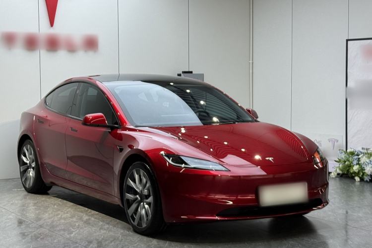 Used Tesla Model 3 2023 Long-Range All-Wheel-Drive Version Front Right 45 Deg