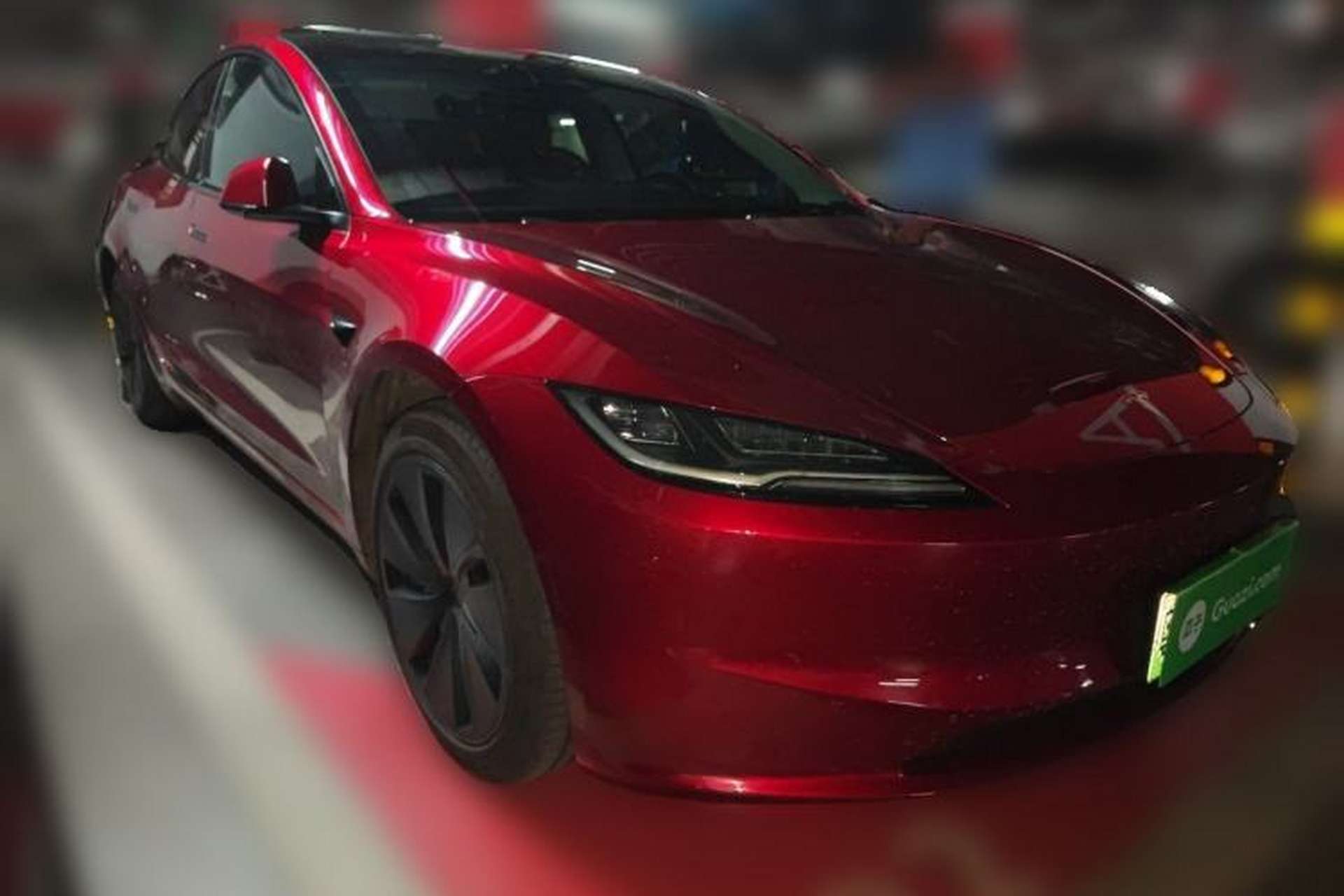 Used Tesla Model 3 2023 Rear-Wheel-Drive Version Front Right 45 Deg