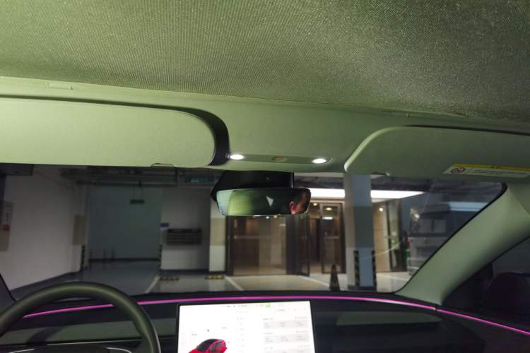 Used Tesla Model 3 2023 Long-Range All-Wheel-Drive Version Headliner