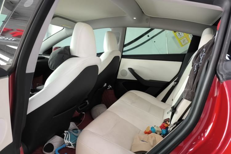 Used Tesla Model 3 2023 Long-Range All-Wheel-Drive Version Left Rear Seat