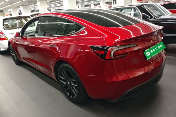 Used Tesla Model 3 2023 Rear-Wheel-Drive Version Rear Left 45 Deg