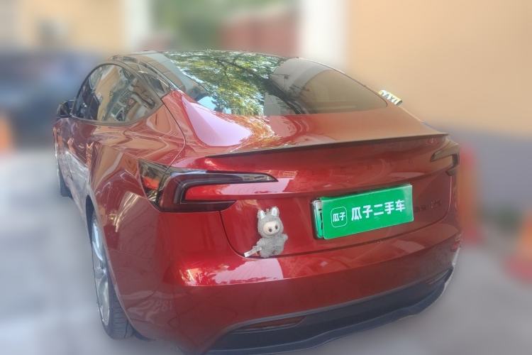 Used Tesla Model 3 2023 Rear-Wheel-Drive Version Rear Left 45 Deg