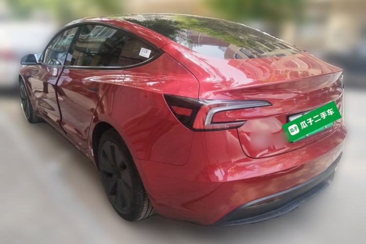 Used Tesla Model 3 2023 Rear-Wheel-Drive Version Rear Left 45 Deg