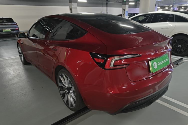Used Tesla Model 3 2023 Rear-Wheel-Drive Version Rear Left 45 Deg