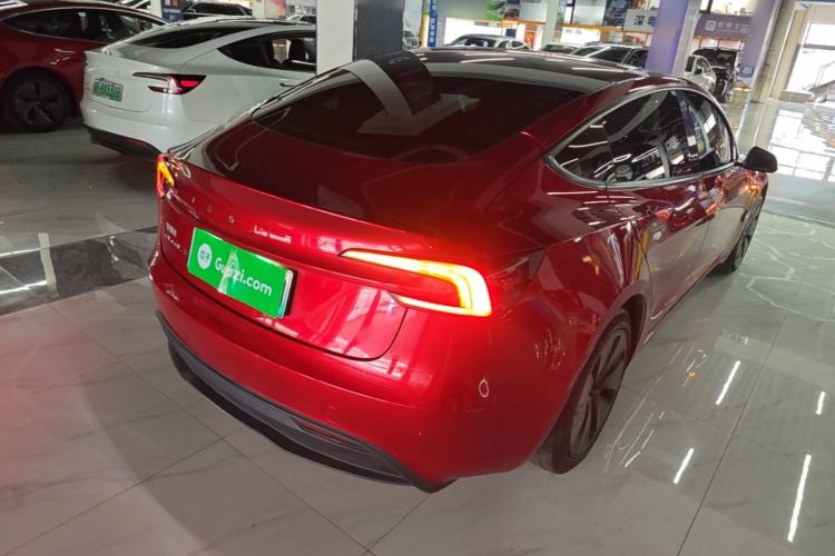 Used Tesla Model 3 2023 Rear-Wheel-Drive Version Rear Right 45 Deg