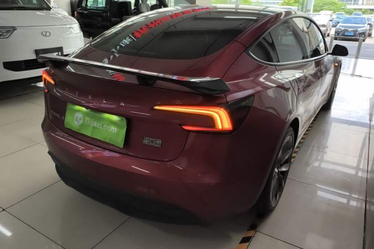 Used Tesla Model 3 2023 Long-Range All-Wheel-Drive Version Rear Right 45 Deg