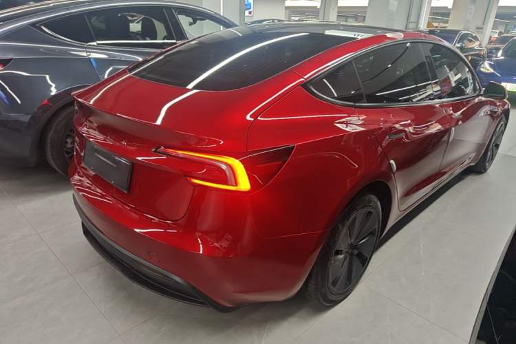 Used Tesla Model 3 2023 Long-Range All-Wheel-Drive Version Rear Right 45 Deg