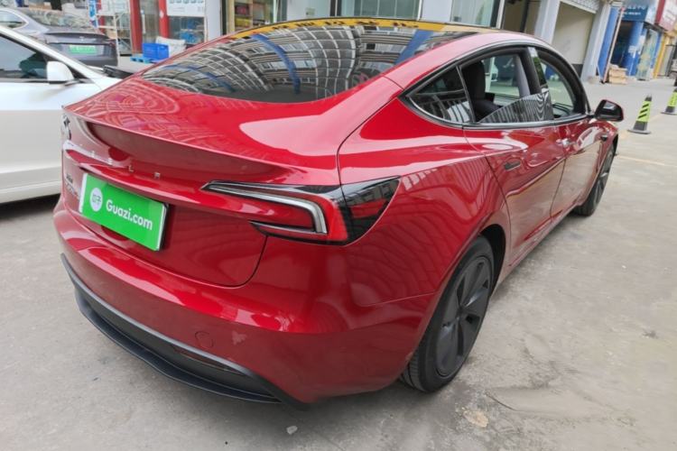 Used Tesla Model 3 2023 Rear-Wheel-Drive Version Rear Right 45 Deg