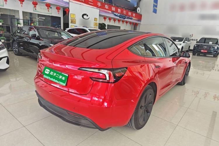 Used Tesla Model 3 2023 Rear-Wheel-Drive Version Rear Right 45 Deg