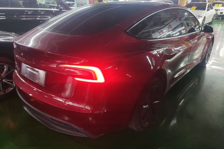 Used Tesla Model 3 2023 Rear-Wheel-Drive Version Rear Right 45 Deg