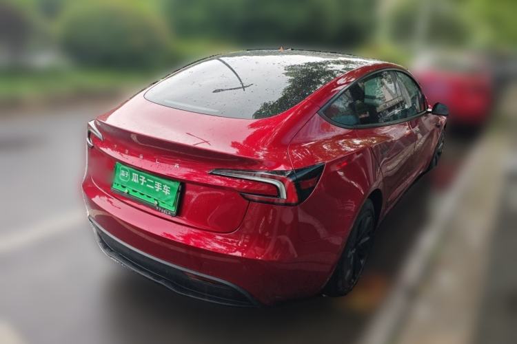 Used Tesla Model 3 2023 Rear-Wheel-Drive Version Rear Right 45 Deg
