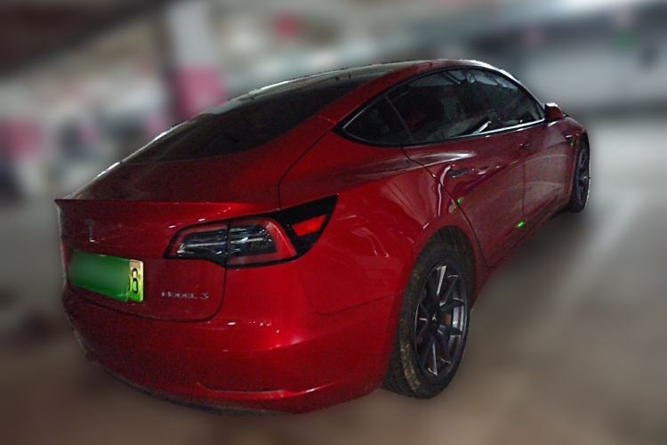 Used Tesla Model 3 2023 Rear-Wheel-Drive Version Rear Right 45 Deg