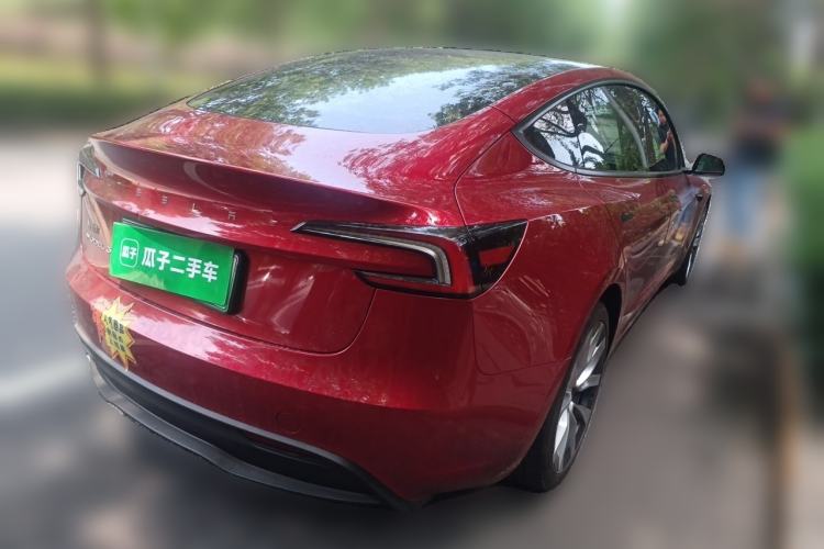 Used Tesla Model 3 2023 Long-Range All-Wheel-Drive Version Rear Right 45 Deg
