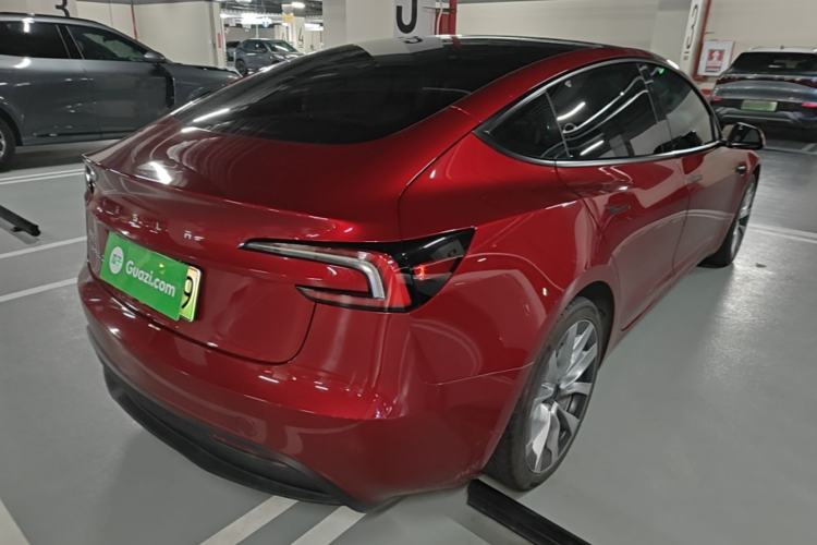 Used Tesla Model 3 2023 Rear-Wheel-Drive Version Rear Right 45 Deg