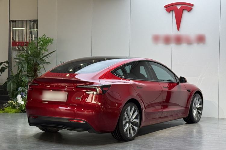 Used Tesla Model 3 2023 Long-Range All-Wheel-Drive Version Rear Right 45 Deg