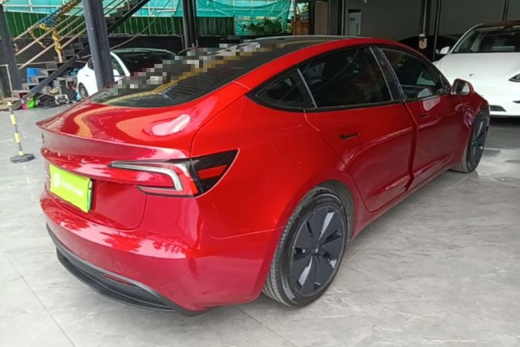Used Tesla Model 3 2023 Rear-Wheel-Drive Version Rear Right 45 Deg