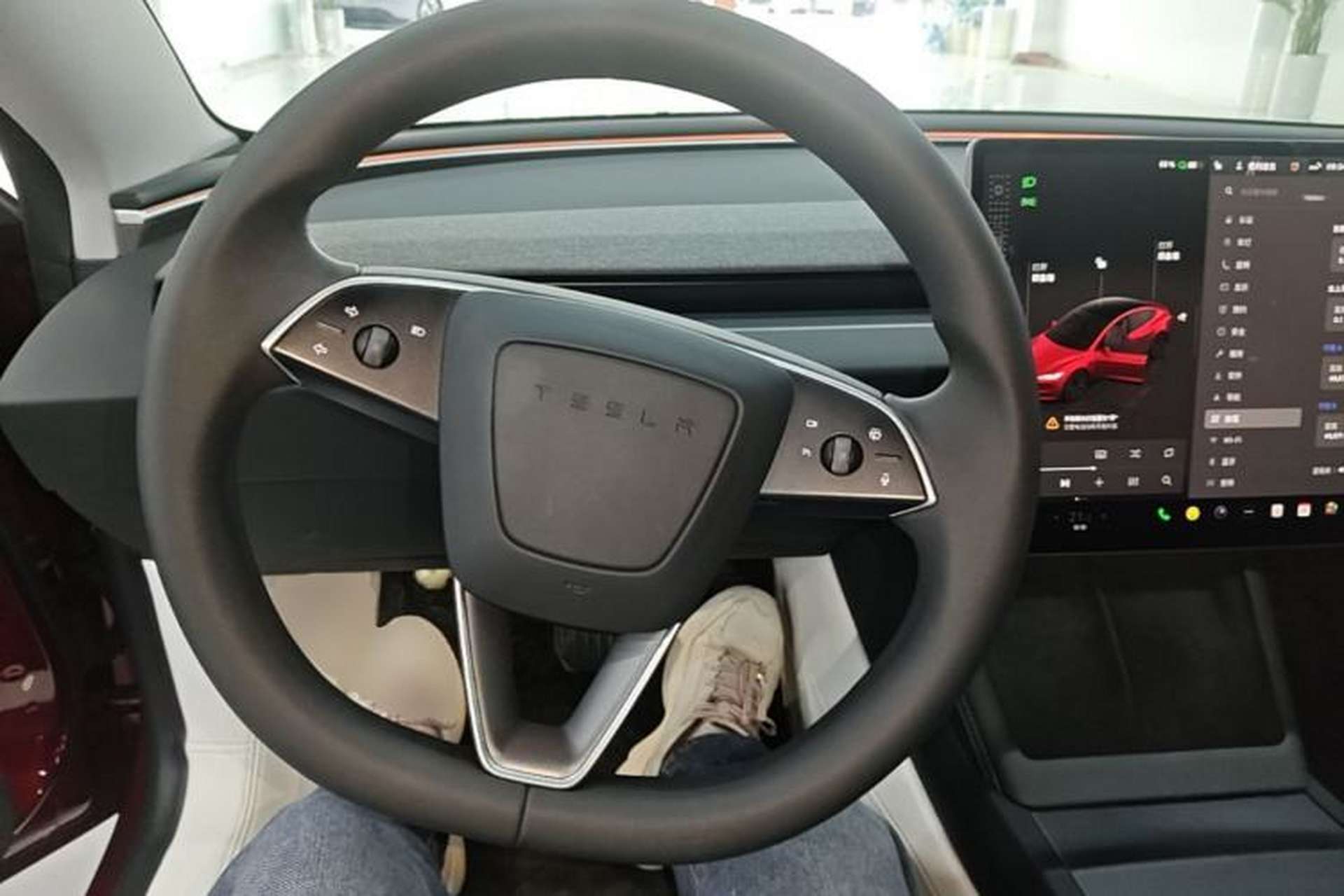 Used Tesla Model 3 2023 Rear-Wheel-Drive Version Steering Wheel