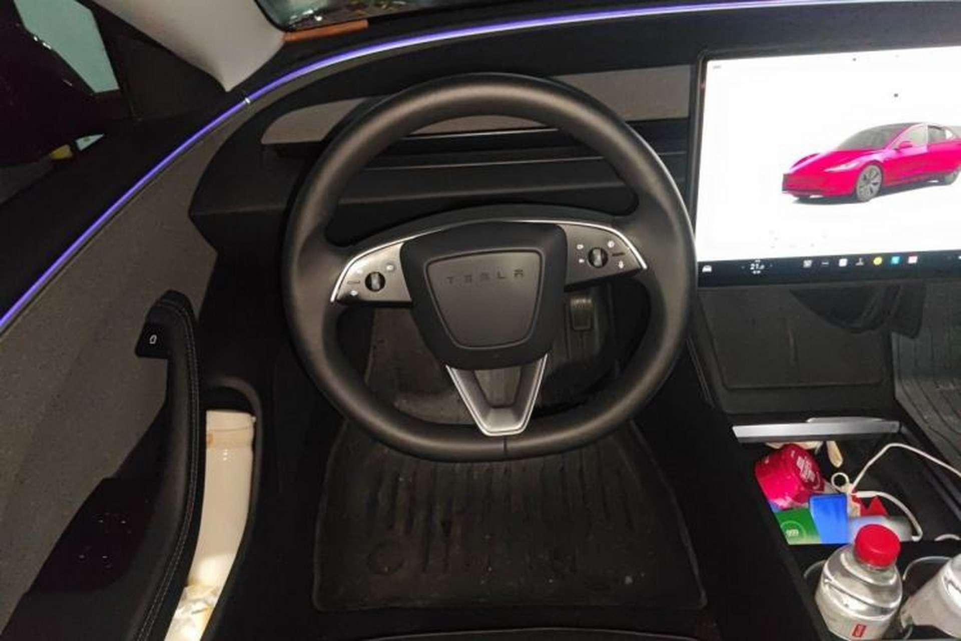 Used Tesla Model 3 2023 Rear-Wheel-Drive Version Steering Wheel