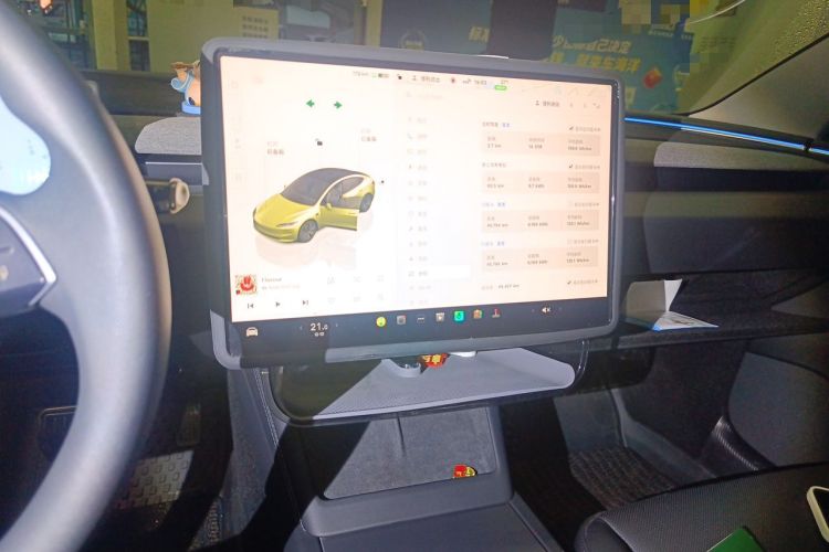 Used Tesla Model 3 2023 Rear-Wheel-Drive Version Audio And AC Panel