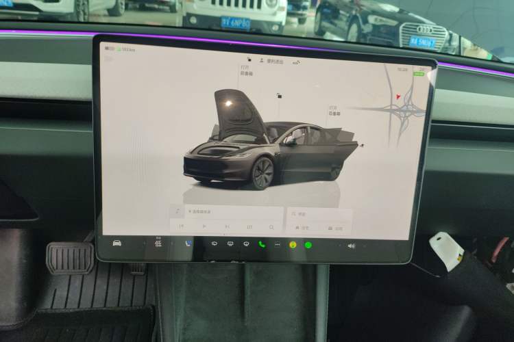 Used Tesla Model 3 2023 Rear-Wheel-Drive Version Audio And AC Panel
