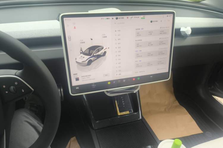 Used Tesla Model 3 2023 Rear-Wheel-Drive Version Audio And AC Panel