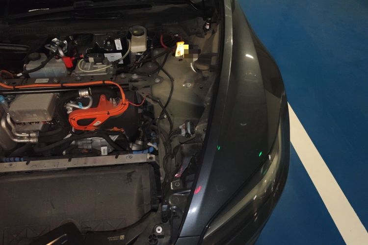 Used Tesla Model 3 2023 Long-Range All-Wheel-Drive Version Engine Bay Left