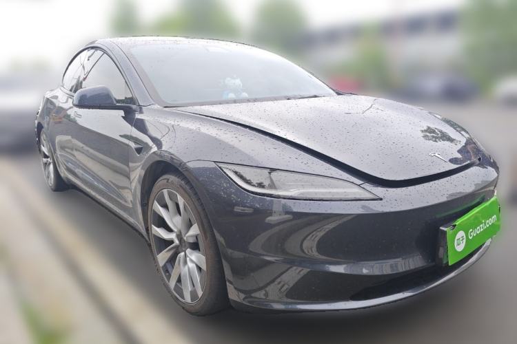 Used Tesla Model 3 2023 Long-Range All-Wheel-Drive Version Front Right 45 Deg