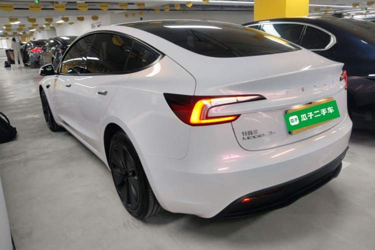 Used Tesla Model 3 2023 Long-Range All-Wheel-Drive Version Rear Left 45 Deg