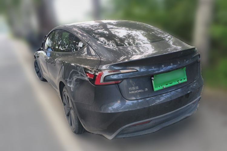 Used Tesla Model 3 2023 Rear-Wheel-Drive Version Rear Left 45 Deg