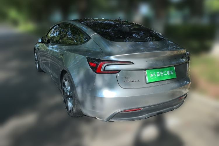 Used Tesla Model 3 2023 Rear-Wheel-Drive Version Rear Left 45 Deg