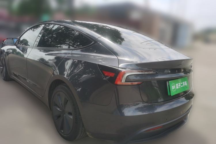 Used Tesla Model 3 2023 Rear-Wheel-Drive Version Rear Left 45 Deg
