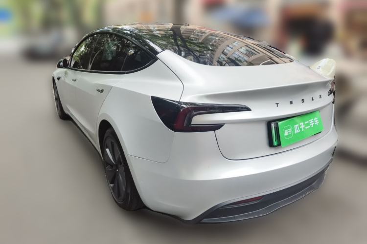 Used Tesla Model 3 2023 Rear-Wheel-Drive Version Rear Left 45 Deg