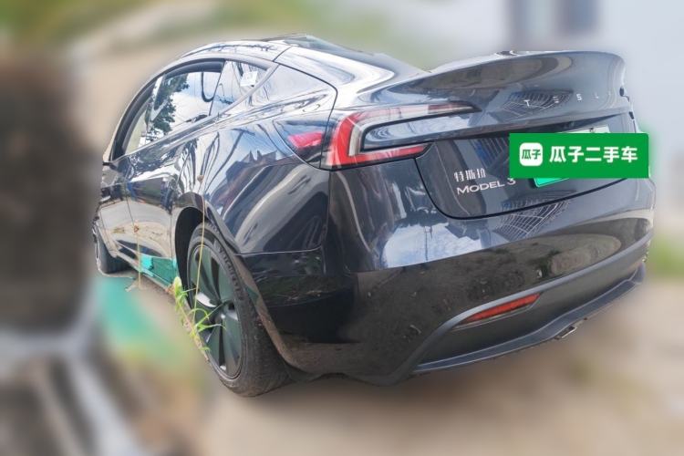 Used Tesla Model 3 2023 Rear-Wheel-Drive Version Rear Left 45 Deg