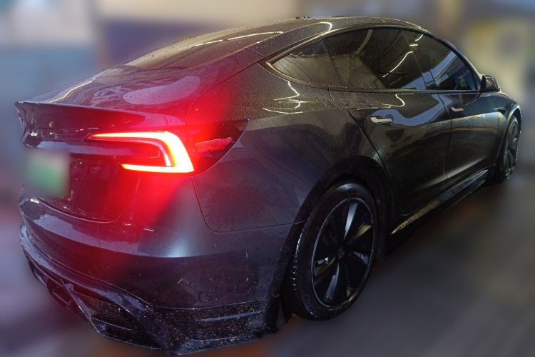 Used Tesla Model 3 2023 Rear-Wheel-Drive Version Rear Right 45 Deg