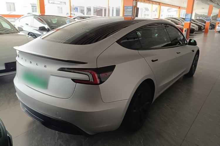 Used Tesla Model 3 2023 Rear-Wheel-Drive Version Rear Right 45 Deg