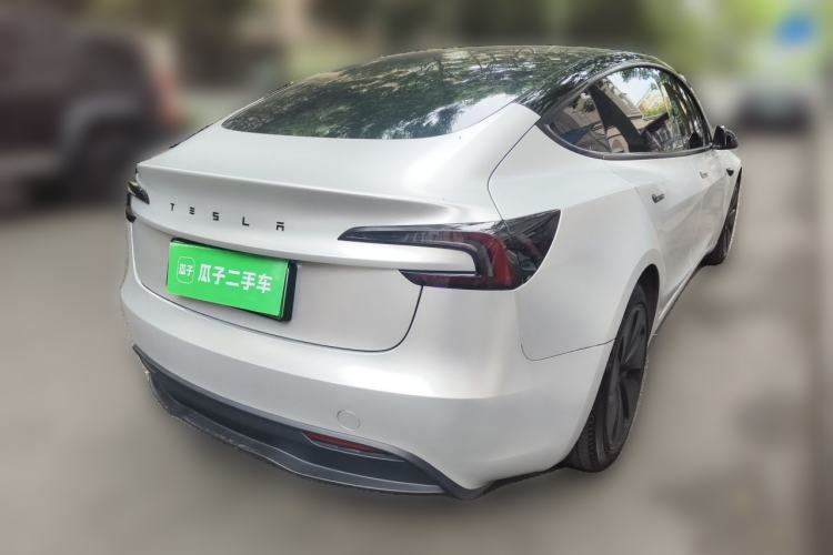 Used Tesla Model 3 2023 Rear-Wheel-Drive Version Rear Right 45 Deg