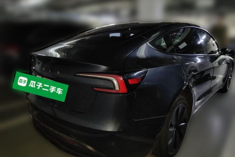 Used Tesla Model 3 2023 Rear-Wheel-Drive Version Rear Right 45 Deg