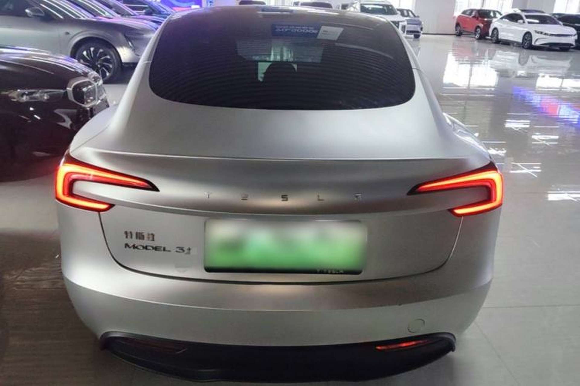 Used Tesla Model 3 2023 Long-Range All-Wheel-Drive Version Rear
