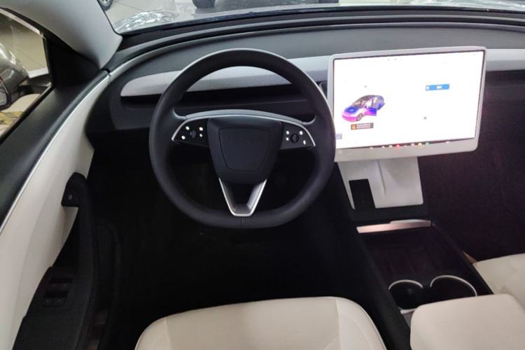 Used Tesla Model 3 2023 Long-Range All-Wheel-Drive Version Steering Wheel