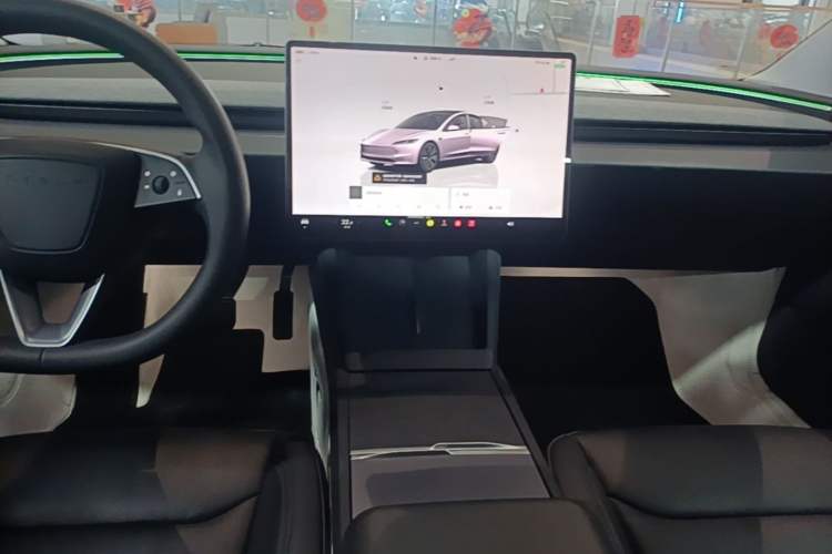 Used Tesla Model 3 2023 Rear-Wheel-Drive Version Audio And AC Panel