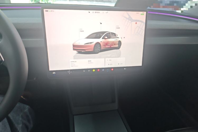 Used Tesla Model 3 2023 Rear-Wheel-Drive Version Audio And AC Panel