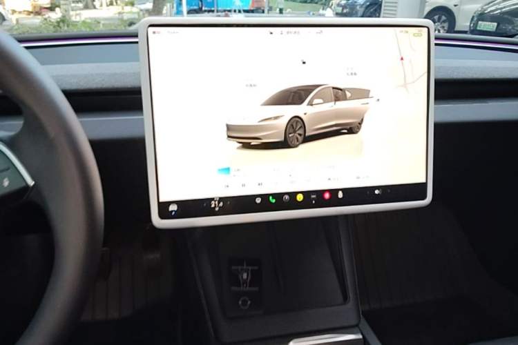 Used Tesla Model 3 2023 Rear-Wheel-Drive Version Audio And AC Panel