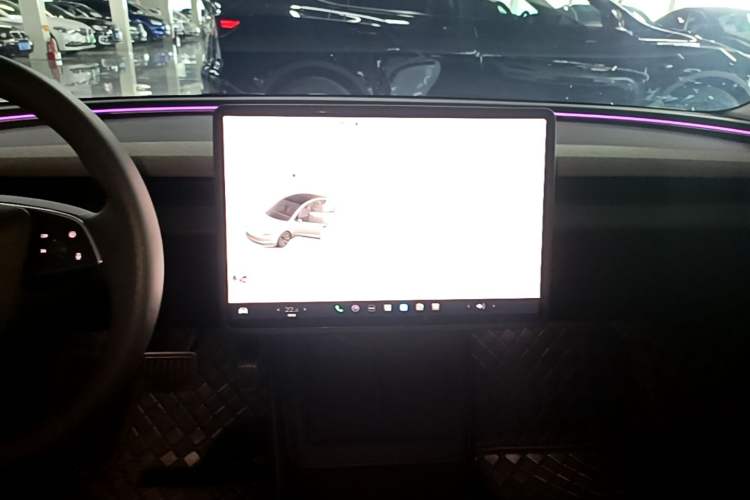 Used Tesla Model 3 2023 Rear-Wheel-Drive Version Audio And AC Panel