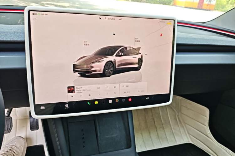 Used Tesla Model 3 2023 Rear-Wheel-Drive Version Audio And AC Panel