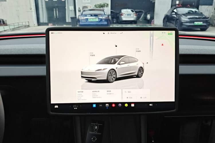 Used Tesla Model 3 2023 Rear-Wheel-Drive Version Audio And AC Panel
