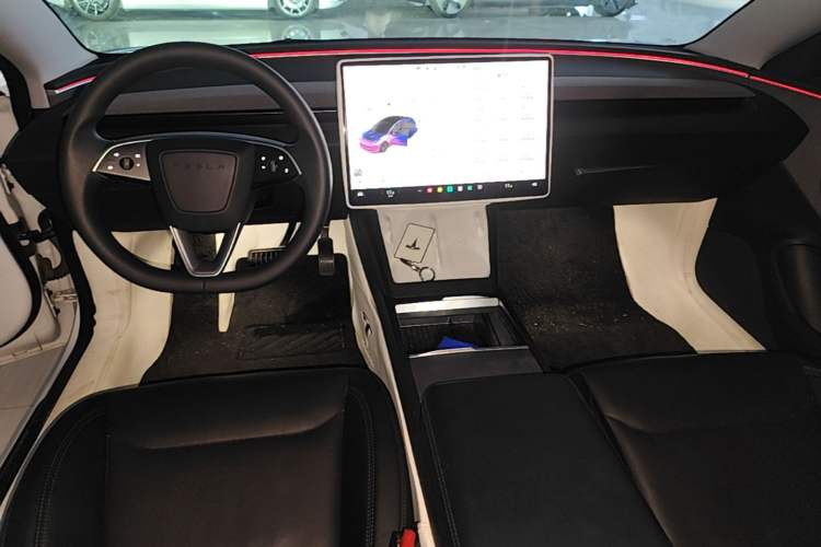 Used Tesla Model 3 2023 Rear-Wheel-Drive Version Audio And AC Panel